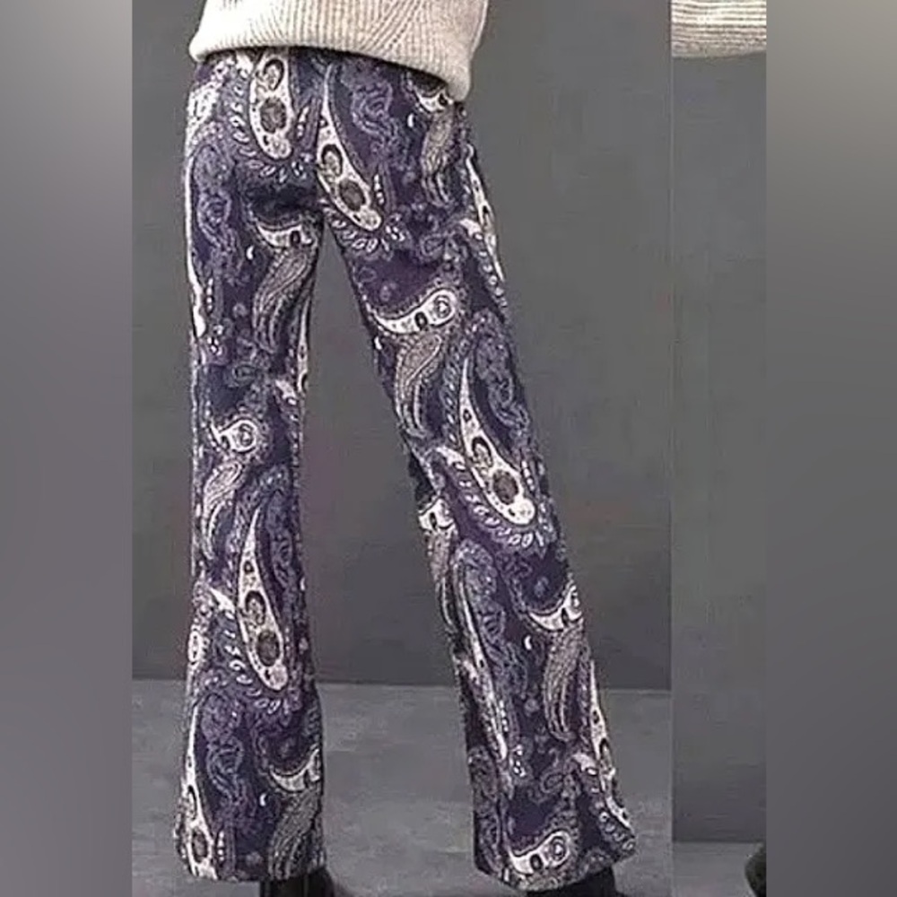 Maeve Maria Paisley Pants - Picture 7 of 14